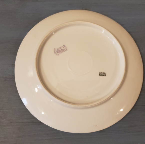 Z.S. & Co. Bavaria Royal Munich Plate - Picture 3 of 6